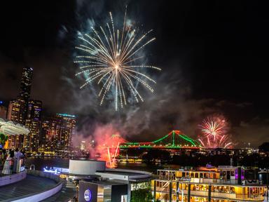 Bring in the New Year in spectacular style with midnight fireworks at Brisbane's premier dining precinct - Eagle Street ...