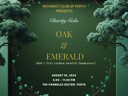 The Rotaract Club of Perth, a dedicated group of young students and professionals, invites you to join us at the Oak and...