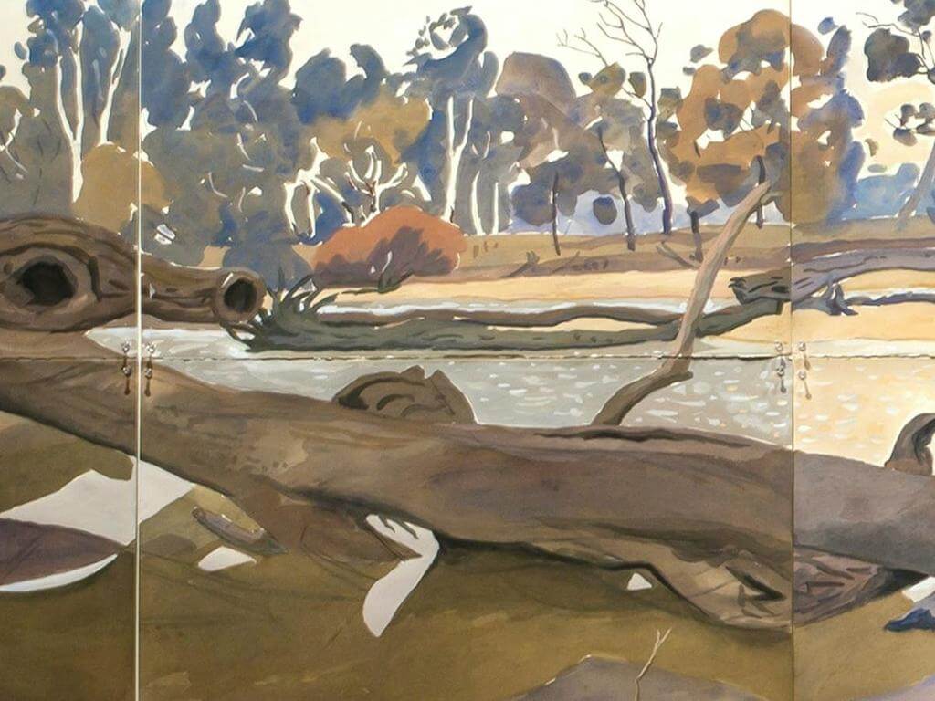 On The Banks Of The Murrumbidgee Exhibition By Mark Dober 2023 | Greenway