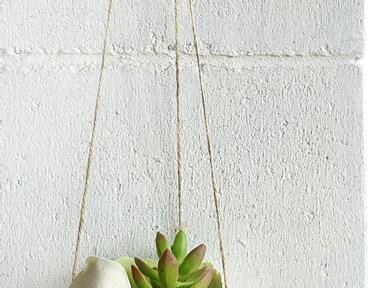 How to make a hanging planter with clay.This class is held online.Upon booking- you'll get a craft box with materials de...