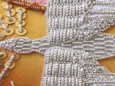 This taster workshop will introduce you to a number of bead & sequin embroidery techniques- which will add texture a...