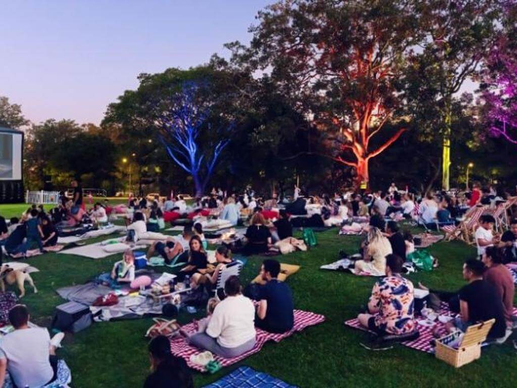 Outdoor Cinema in the Suburbs - Movie Date Night 2023 | Spring Hill