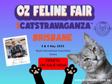 Come along and celebrate cats at the inaugural Oz Feline Fair & CATstravaganza, the ultimate Convention for everything cat!