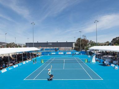 The summer of tennis is in full swing when the top players from across the globe arrive in the capital to compete in the Canberra International.
