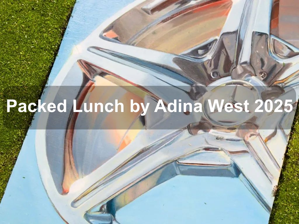 Packed Lunch by Adina West 2025 | What's on in Forrest