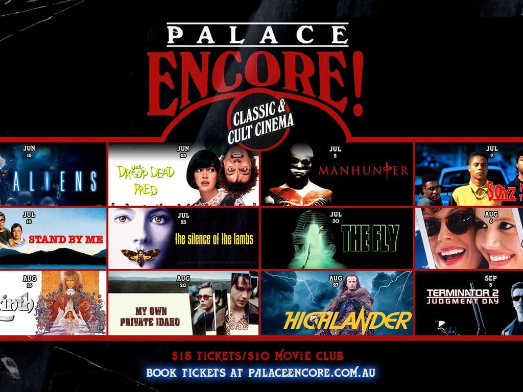 Palace Encore! | Classic and Cult Cinema Season 2021 | What's on in Perth