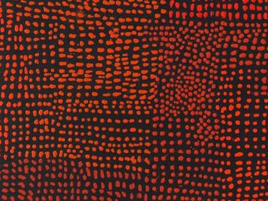 Sally Nakamarra, Angelina Nungurrayi and Irene Nungurrayi are all from Kintore (Walungurru) in the Northern Territory. E...