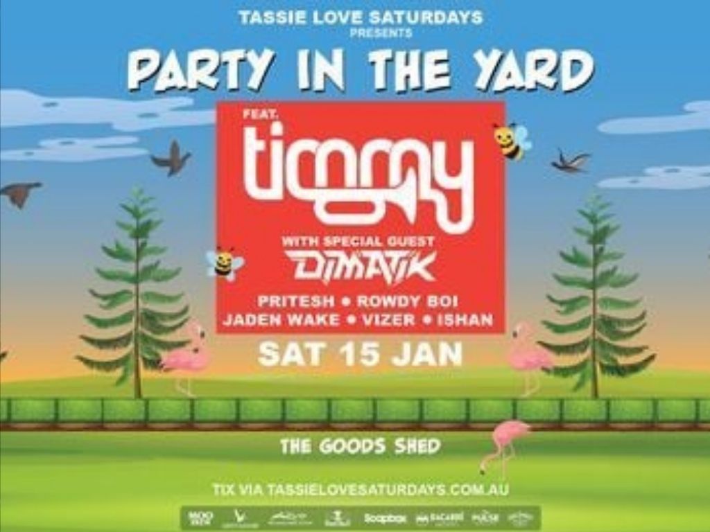 Party In The Yard Feat. TIMMY TRUMPET 2022 | What's on in Hobart