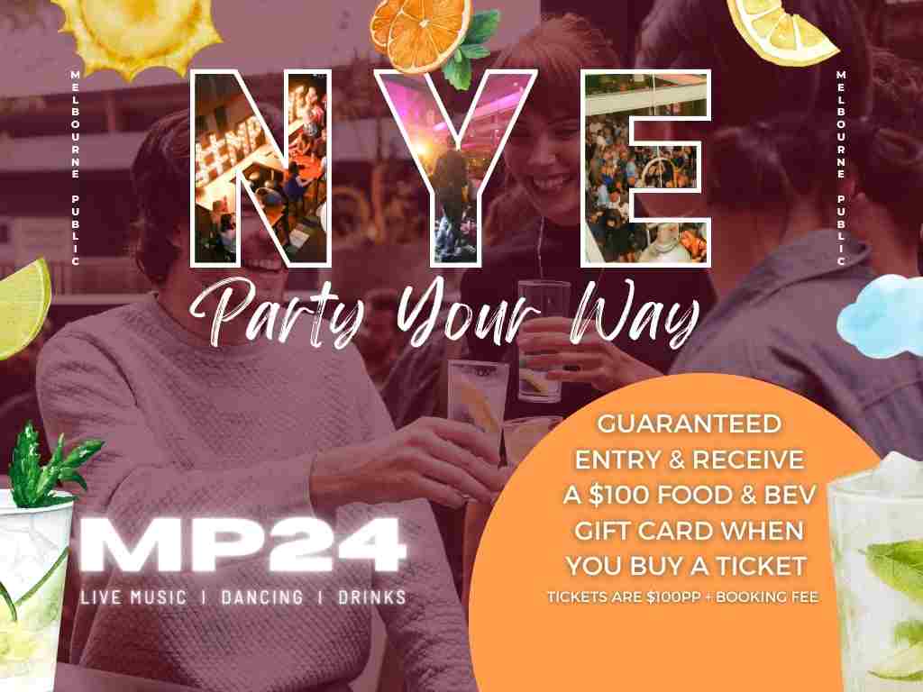 Party Your Way This NYE At MP 2023 | South Wharf