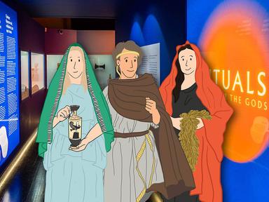 Ever had a tour guide from ancient Greece? See the ancient world through new eyes as costumed interpreters take you on an immersive, all-ages odyssey through the 'Rituals' collection.