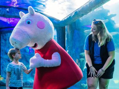 Join Peppa Pig on an interactive adventure at SEA LIFE Sydney Aquarium & WILD LIFE Sydney Zoo from the 1st - 30th April ...