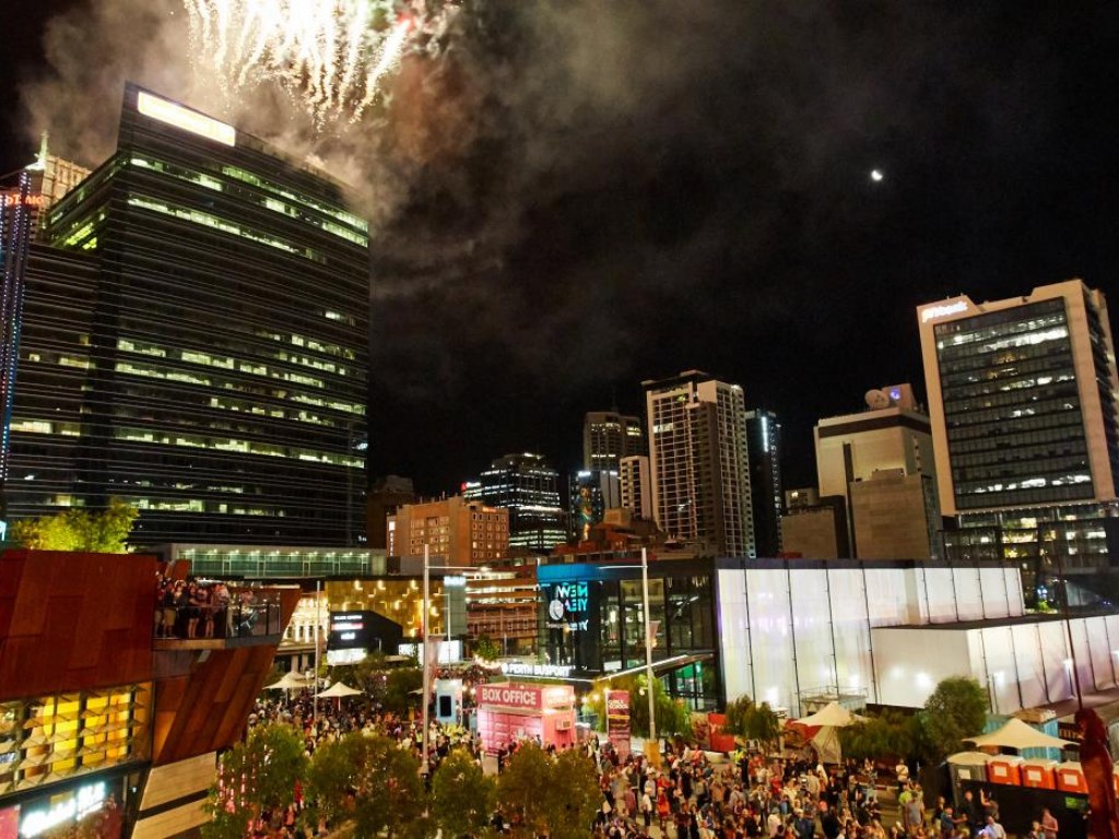 Perth City at New Year's Eve 2020 | Perth