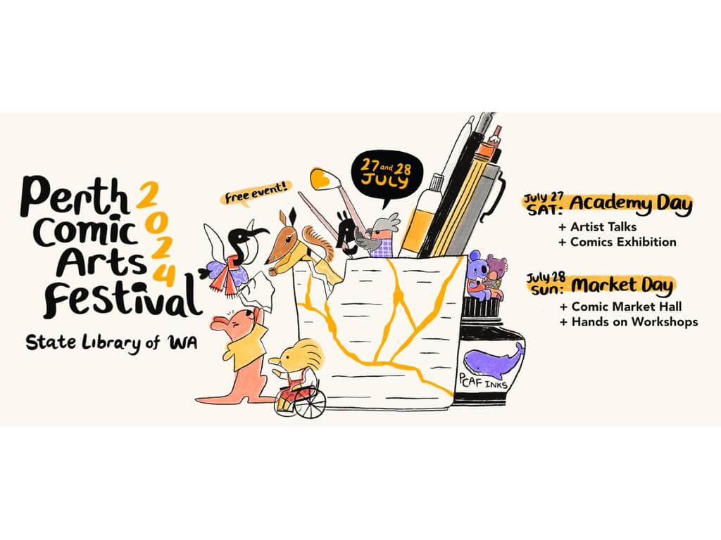 Perth Comic Arts Festival 2024 | What's on in Perth