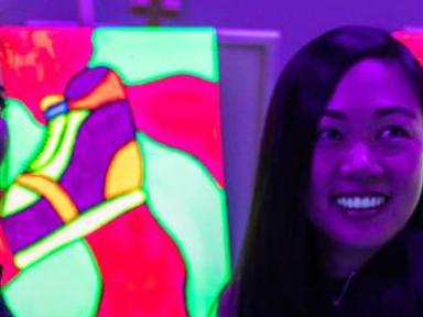 Australia's #1 Paint & Sip, Pinot & Picasso, has launched Neon Nights! A glow in the dark paint and sip experience that ...