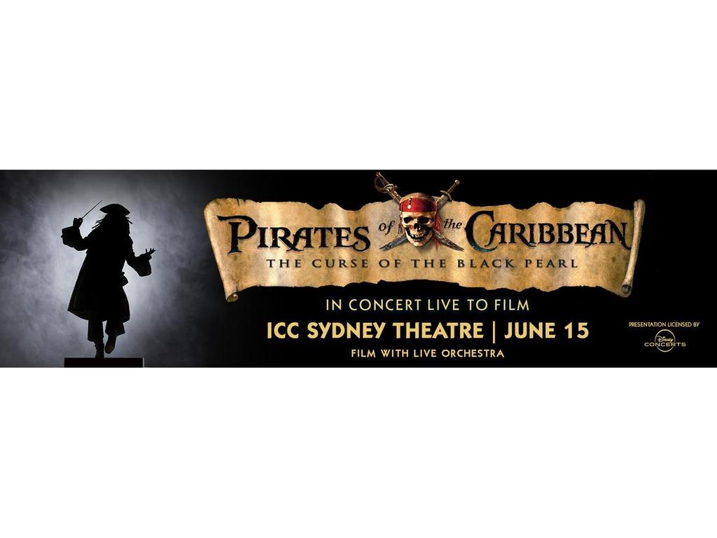 Pirates of the Caribbean Film in Concert | ICC Sydney Theatre 2024 | What's on in Darling Harbour