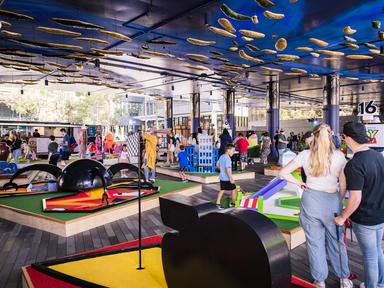 Get ready to kick some serious putt when Pixar Putt returns to Darling Harbour this December....