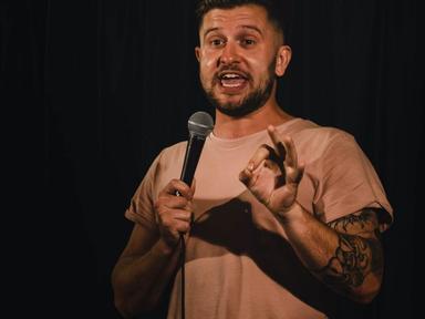 Don't miss out on this night of side-splitting night of Comedy!  British-born Perth lad Jon Pinder is a tattoo artist by day and a stand-up comedian by night.