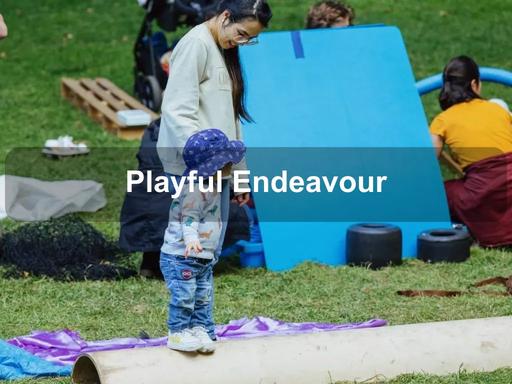 Playful Endeavour returns for imaginative play at Glebe Park for the Autumn school holidays! Experience the magic of open-ended, self-directed play that fosters independence and a sense of self as children learn and explore