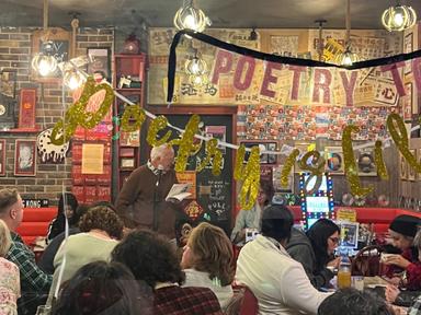 Join us on Mondays in a cozy space in King St Newtown - a welcoming and inspiring Poetry Open Mic night.Entry is just $1... Join us on Mondays in a cozy space in King St Newtown - a welcoming and inspiring Poetry Open Mic night.Entry is just $1...