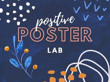 Join Belco Arts and artists Tom Campbell and Sally Holliday for this virtual working bee to create your own positive poster.