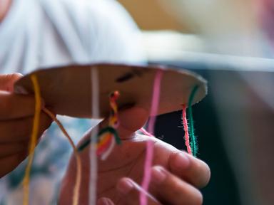 Inspired by Powerhouse exhibition A Line, A Web, A World, this free drop-in activity invites you to explore string as a ...
