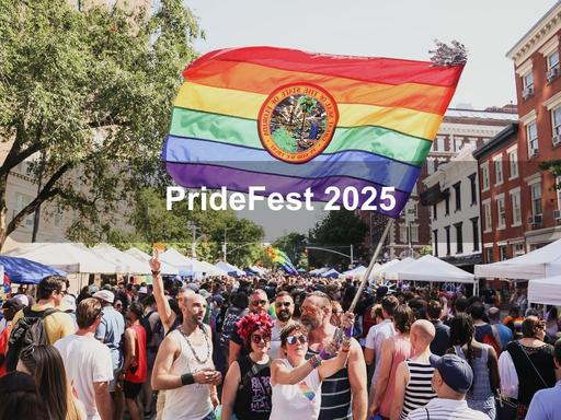 An annual street fair held in support of the City's LGBTQ+ community.