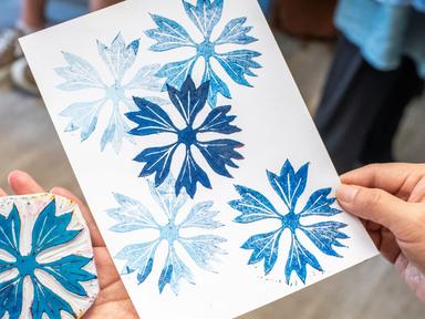 Create distinctive holiday season cards using block printmaking techniques. Our experienced tutor will guide you through...