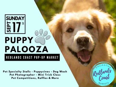 Calling all pet lovers, we are so excited to announce that after the HUGE success of our first Pet Market in May, Redlands Coast Collective Markets are running PuppyPalooza again!! It's going to be a PAWsome Day!