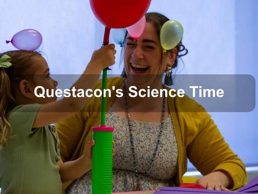Questacon's Science Time is a hands-on experience for little scientists aged 3 to 5 years old and their caregivers