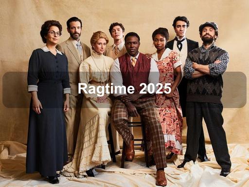 This musical revival weaves the stories of three different families struggling to hold onto the American dream in the early 20th century.