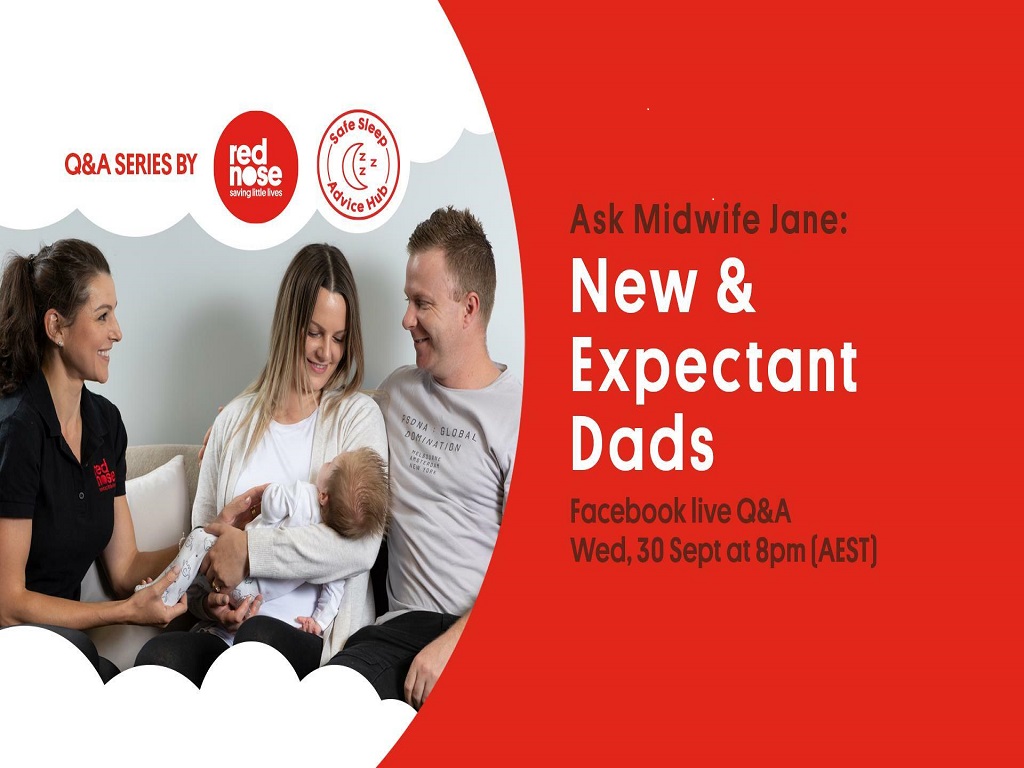 Red Nose Qand A New and Expectant Dads 2020 | What's on in Melbourne