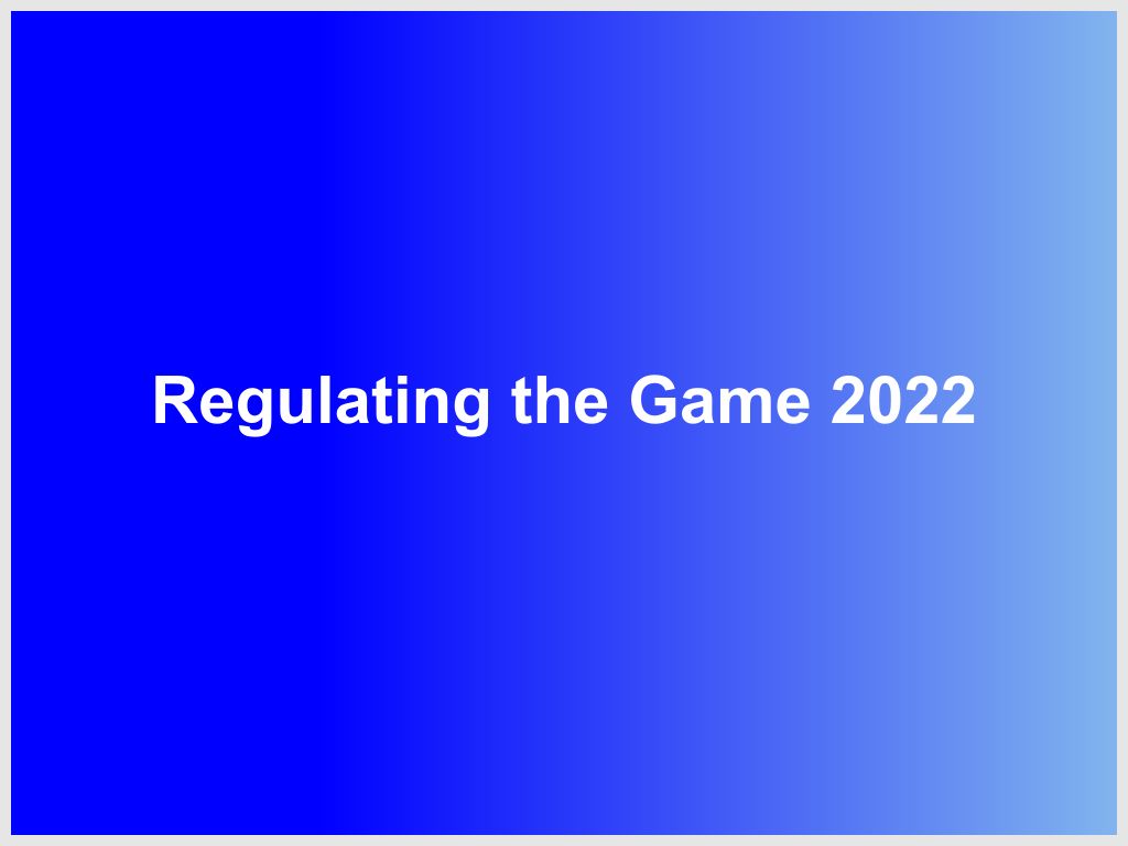 Regulating the Game 2023 | What's on in Darling Harbour