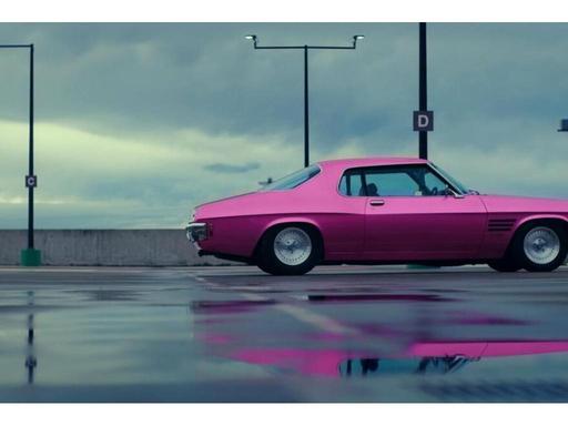 Featuring a 15-metre-wide light sculpture and a Rolls Royce covered in bold pink and black camouflage, Rekospective: The...