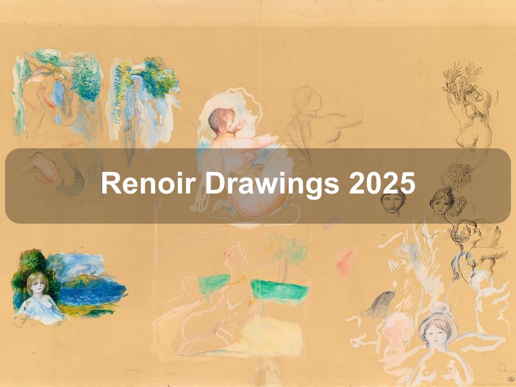 Renoir Drawings 2025 | What's on in Manhattan NY