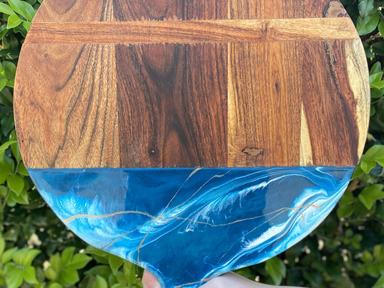 This three-hour fun and informative resin art serving board workshop will give you the skills and confidence to create u...