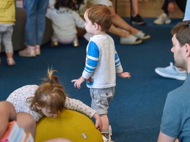 Join our free fun Rhymetime sessions for children 0 to 2 years, with combined rhymes, movement, music and singing to hel...