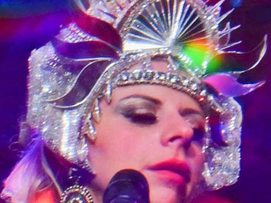 A glitter-doused provocateur and powerhouse cabaret queenLong-lashed, full-lipped, and ready to canoodle with audiences ...