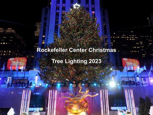 Don't miss the lighting of the world's most famous Christmas tree.