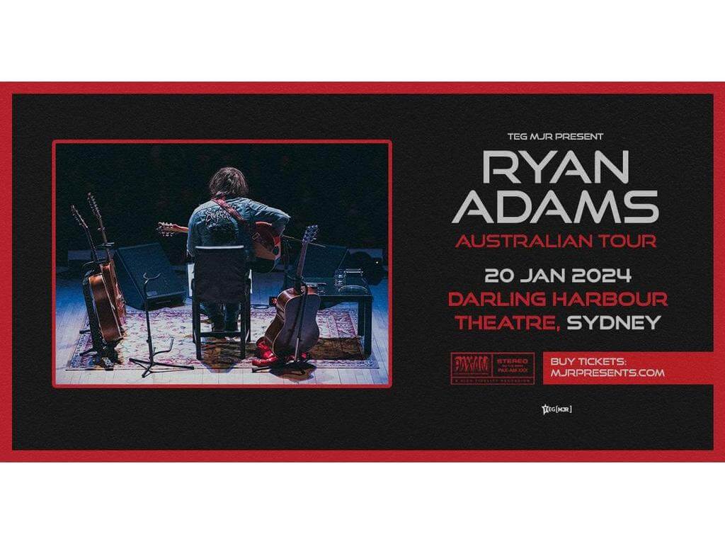 Ryan Adams 2023 | What's on in Darling Harbour