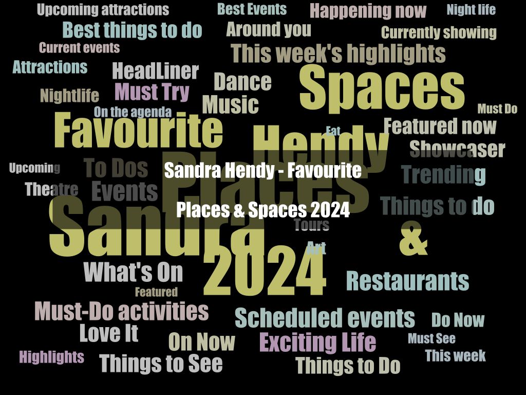 Sandra Hendy - Favourite Places & Spaces 2024 | What's on in Nicholls