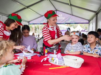 It's time to get crafty! Celebrate the gift of giving & creating at Santa's Workshops...