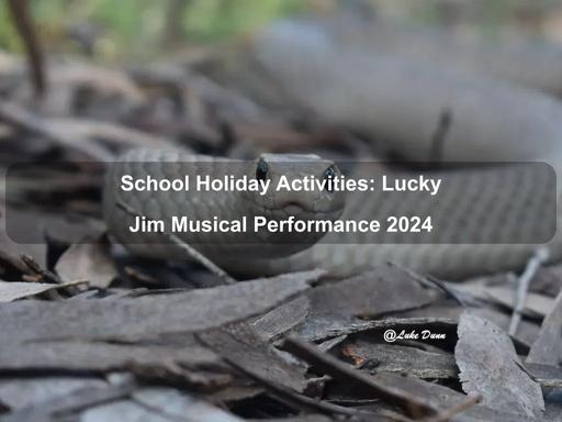 Join us over the summer school holidays for a variety of activities and activations hosted by Performer and Singer, Jim Sharrock (aka Lucky Jim) who loves to create silly, imaginative, and engaging music and entertainment for kids and families