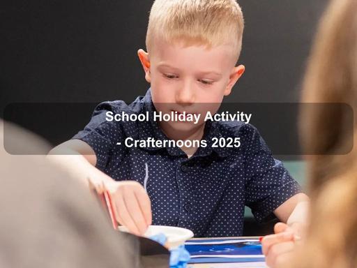 Join Crafternoons at the Royal Australian Mint in Canberra these school holidays Join Crafternoons at the Royal Australian Mint in Canberra these school holidays