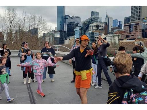 Guru Dudu's original Silent Disco Walking Tours have been taking the world by storm.Join your enigmatic host, Mr Motion,... Guru Dudu's original Silent Disco Walking Tours have been taking the world by storm.Join your enigmatic host, Mr Motion,...
