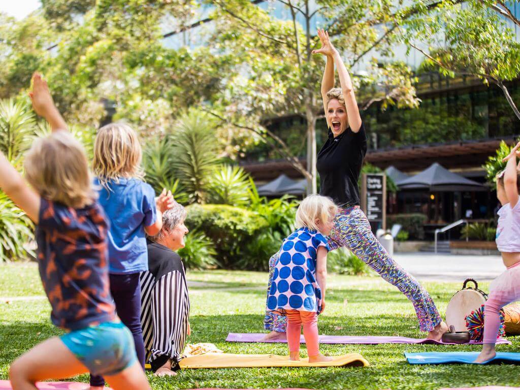 School Holiday Kids Yoga 2023 | What's on in Darling Harbour