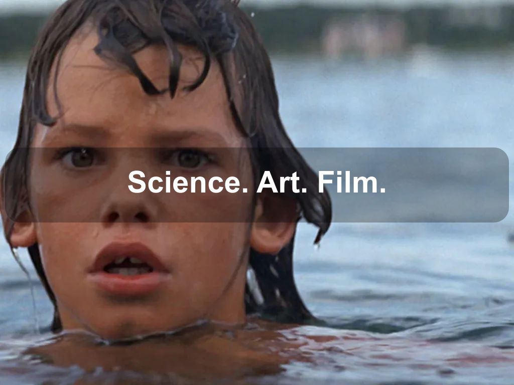 Science. Art. Film. | Jaws screening + panel 2024 | Acton