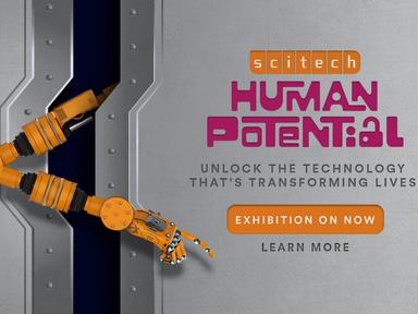 Featuring 23 full-body and hands-on exhibits, experience how technology can integrate with your body and enhance your ab...