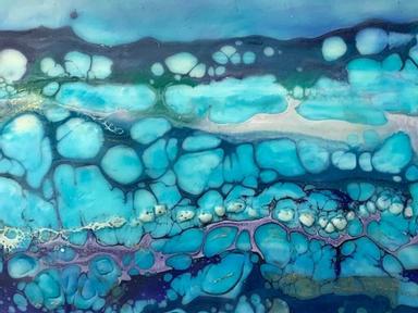 Exploring ocean and earth through encaustic painting and ceramics, Palmer examines a sense of presence and connection to...