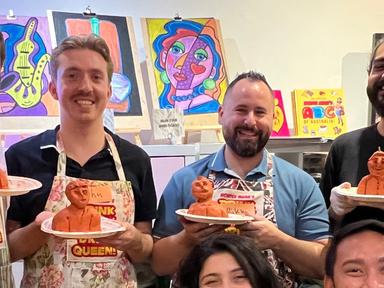 Grab a friend or your better half join us for this fun sculpting class using air-dry clay hosted by The Fabulous Wonder ...