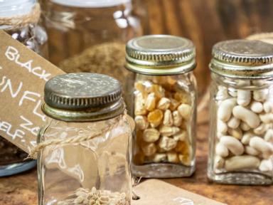 Discover seed-saving skills that have sustained food production for millennia.Learn basic techniques for collecting- cle...